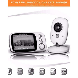 Planet Gates Baby Monitor Wireless VB603 3.2 Inch Video Color Baby Nanny Security Camera Baba Electronic Night Vision Temperature Monitoring