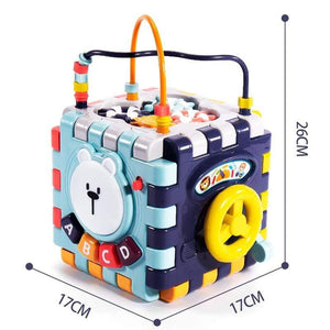 Planet Gates Baby Music Block Toy Box Newborn Educational Newbron Interactive Game 0 Months Montessori Learning Sensory Rattle Children Toys