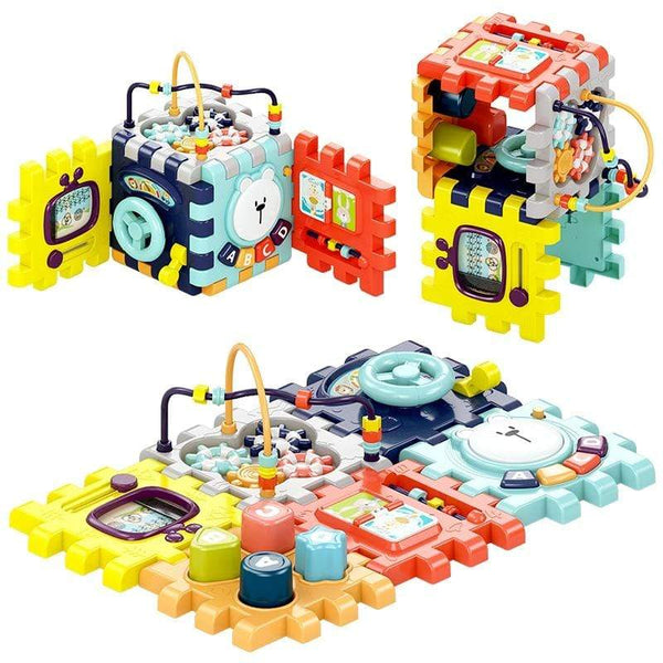 Planet Gates Baby Music Block Toy Box Newborn Educational Newbron Interactive Game 0 Months Montessori Learning Sensory Rattle Children Toys