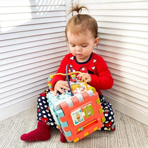 Planet Gates Baby Music Block Toy Box Newborn Educational Newbron Interactive Game 0 Months Montessori Learning Sensory Rattle Children Toys