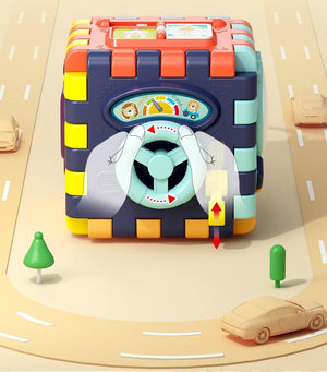 Planet Gates Baby Music Block Toy Box Newborn Educational Newbron Interactive Game 0 Months Montessori Learning Sensory Rattle Children Toys