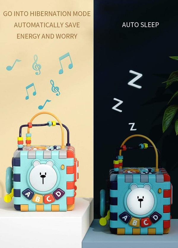 Planet Gates Baby Music Block Toy Box Newborn Educational Newbron Interactive Game 0 Months Montessori Learning Sensory Rattle Children Toys