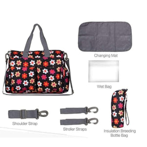 Planet Gates Baby Nappy Bags Diaper Bag Mother Shoulder Bag Fashion Maternity Mummy Handbag Waterproof Baby Stroller Bag