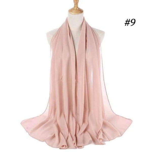 Planet Gates baby pink Plain bubble chiffon scarf hijab wrap printe solid color shawls headband muslim hijabs scarves/scarf 47 colors