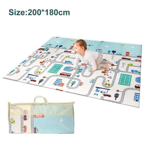 Planet Gates Baby Play Mat Foldable Xpe Puzzle Mat Educational Children's Carpet Double-sided Climbing Pad Kids Rug Activitys Games Toys
