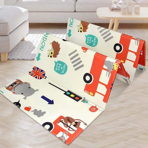 Planet Gates Baby Play Mat Foldable Xpe Puzzle Mat Educational Children's Carpet Double-sided Climbing Pad Kids Rug Activitys Games Toys
