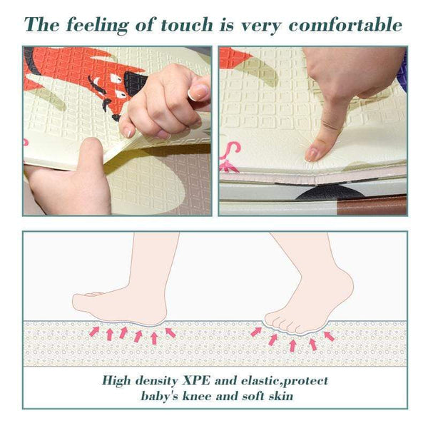 Planet Gates Baby Play Mat Foldable Xpe Puzzle Mat Educational Children's Carpet Double-sided Climbing Pad Kids Rug Activitys Games Toys