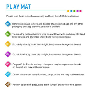Planet Gates Baby Play Mat Foldable Xpe Puzzle Mat Educational Children's Carpet Double-sided Climbing Pad Kids Rug Activitys Games Toys