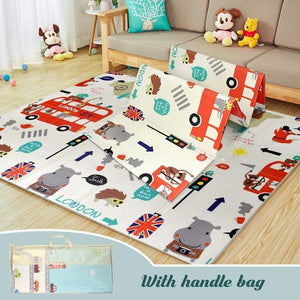 Planet Gates Baby Play Mat Foldable Xpe Puzzle Mat Educational Children's Carpet Double-sided Climbing Pad Kids Rug Activitys Games Toys