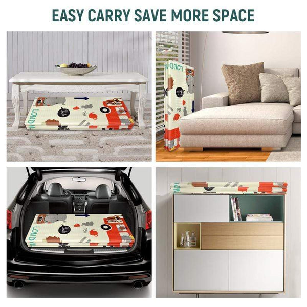Planet Gates Baby Play Mat Foldable Xpe Puzzle Mat Educational Children's Carpet Double-sided Climbing Pad Kids Rug Activitys Games Toys