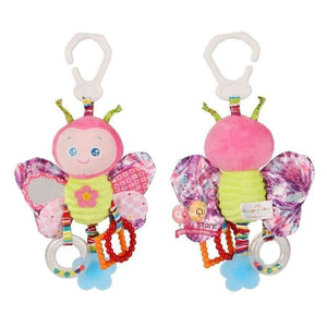 Planet Gates Baby Plush Stuffed Animal Baby Bed Mobile Toy Bunny Rattle Infant Bed Hanging Toys for Children Kids Christmas Gift