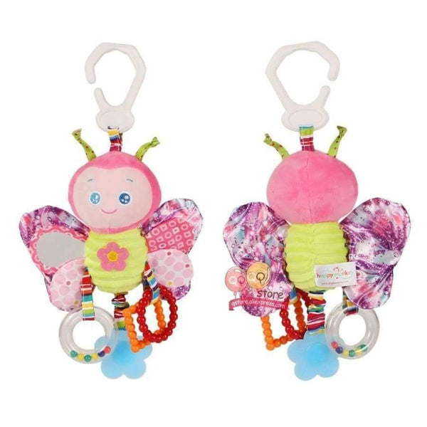 Planet Gates Baby Plush Stuffed Animal Baby Bed Mobile Toy Bunny Rattle Infant Bed Hanging Toys for Children Kids Christmas Gift