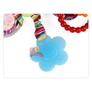 Planet Gates Baby Plush Stuffed Animal Baby Bed Mobile Toy Bunny Rattle Infant Bed Hanging Toys for Children Kids Christmas Gift