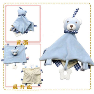 Planet Gates Baby Plush Stuffed Toys Cartoon Bear Bunny Soothe Appease Towel Appease Doll For Newborn Soft Comforting Towel Sleeping Toy Gift