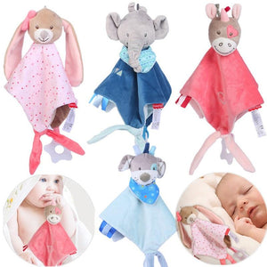 Planet Gates Baby Plush Stuffed Toys Cartoon Bear Bunny Soothe Appease Towel Appease Doll For Newborn Soft Comforting Towel Sleeping Toy Gift