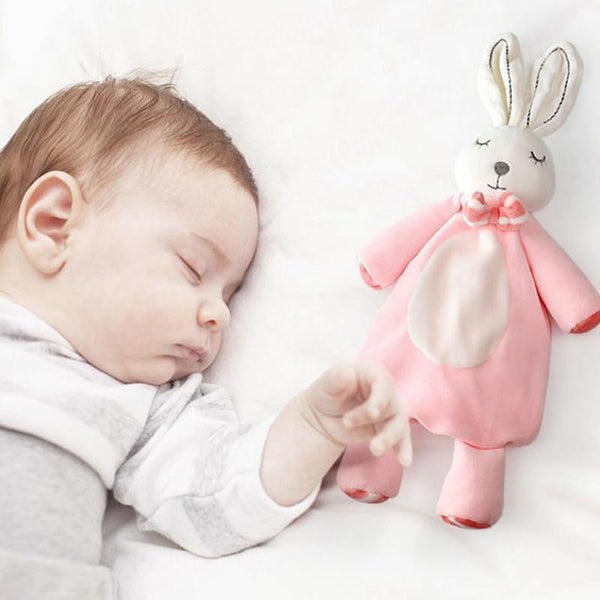 Planet Gates Baby Plush Stuffed Toys Cartoon Bear Bunny Soothe Appease Towel Appease Doll For Newborn Soft Comforting Towel Sleeping Toy Gift