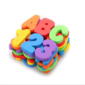 Planet Gates Baby Puzzle Bath Toy EVA Alphanumeric Letter Paste Kindergarten Cognitive jigsaw Bathroom Early Education DIY Sticker Kids Toys