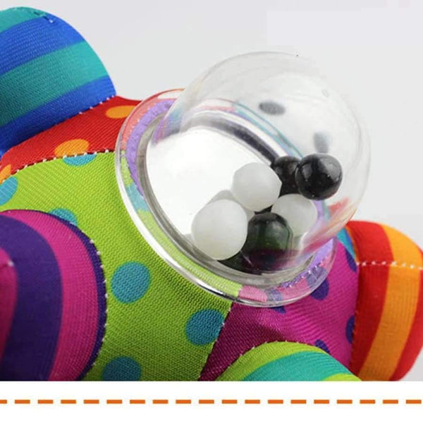 Planet Gates Baby Rattles Ball Grasping Baby Fun Ball Cute Plush Soft Cloth Hand Rattles Education Toys Children Gift Toy