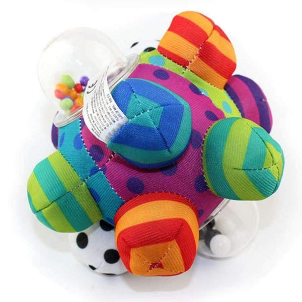 Planet Gates Baby Rattles Ball Grasping Baby Fun Ball Cute Plush Soft Cloth Hand Rattles Education Toys Children Gift Toy