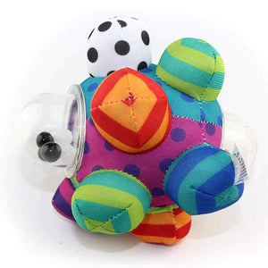 Planet Gates Baby Rattles Ball Grasping Baby Fun Ball Cute Plush Soft Cloth Hand Rattles Education Toys Children Gift Toy
