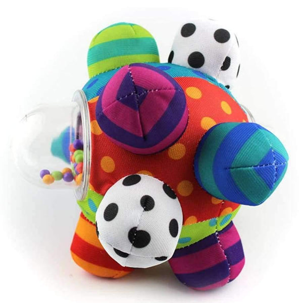 Planet Gates Baby Rattles Ball Grasping Baby Fun Ball Cute Plush Soft Cloth Hand Rattles Education Toys Children Gift Toy