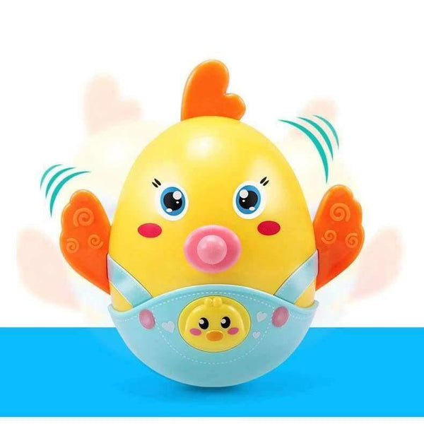 Planet Gates Baby Rattles Chicks Tumbler bell Nodding Roly-poly Teeth Educational Toys for Mobile newborns soft Gift