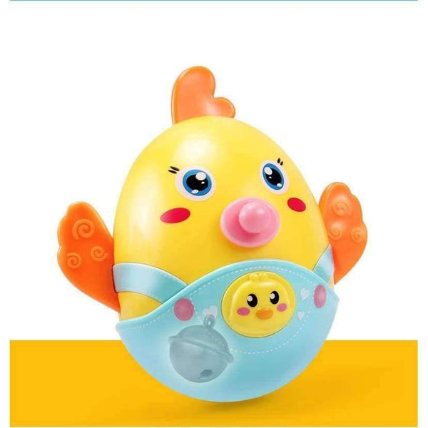 Planet Gates Baby Rattles Chicks Tumbler bell Nodding Roly-poly Teeth Educational Toys for Mobile newborns soft Gift