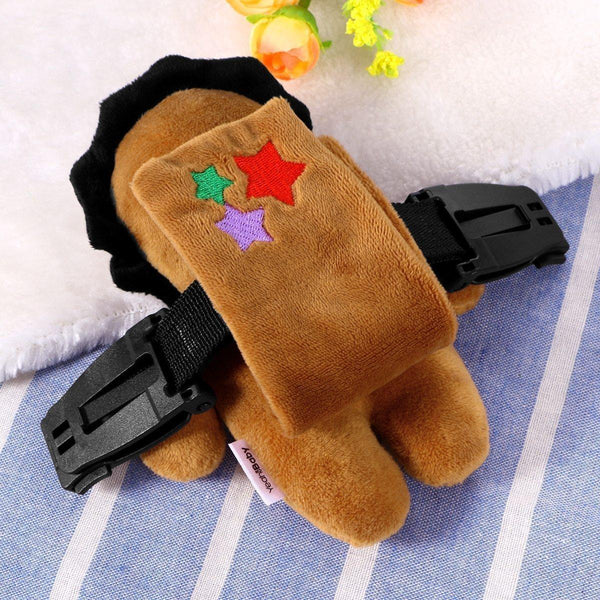 Planet Gates Baby Seat Lock Safety Harness Belt Locking Buckle with A Plush Lion Cover for Child Car Chair Stroller Pram Pushchair
