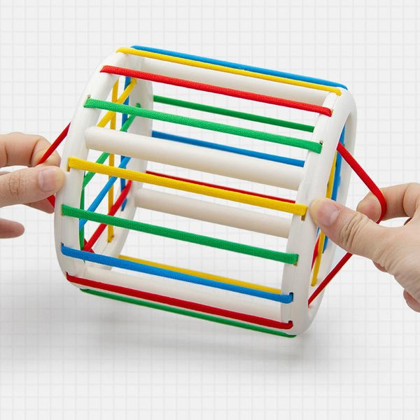 Planet Gates Baby Shape Sorting Toy  motor skill tactile touch toy 10 months to 3 years  InnyBin soft cube montessori educational toys