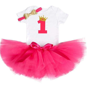 Planet Gates Baby Summer Girl Dress First 1st Birthday Cake Smash Outfits Clothing 3pcs Sets Romper Tutu Skirt Headband Infant Suits