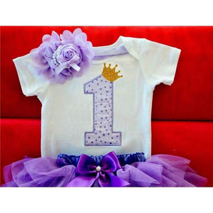 Planet Gates Baby Summer Girl Dress First 1st Birthday Cake Smash Outfits Clothing 3pcs Sets Romper Tutu Skirt Headband Infant Suits