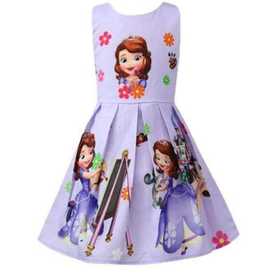 Planet Gates Baby Summer Princess Little Pony Rainbow Dresses For Girls Halloween Birthday Party Vestidos Dress Children Clothing