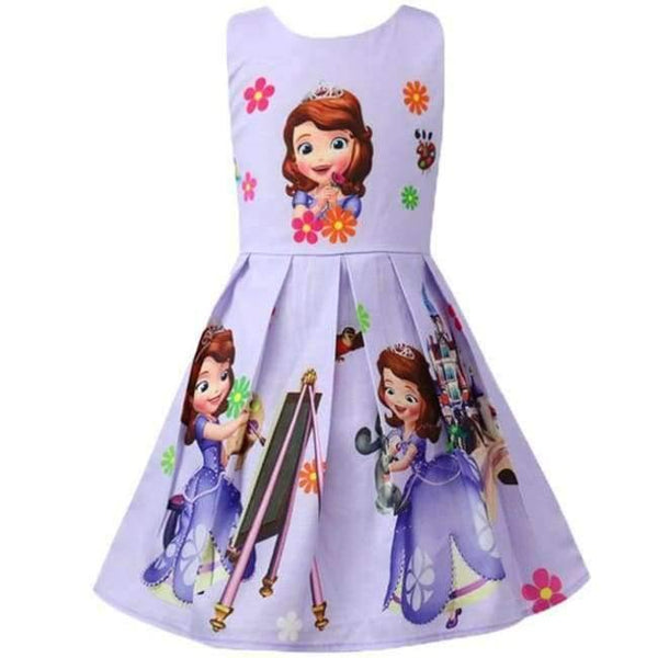 Planet Gates Baby Summer Princess Little Pony Rainbow Dresses For Girls Halloween Birthday Party Vestidos Dress Children Clothing
