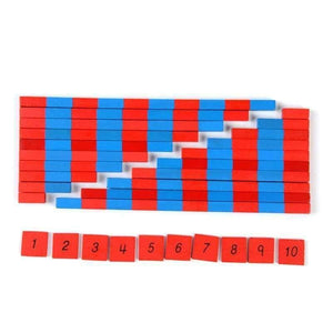 Planet Gates Baby Toy Small Numerical Rods Montessori Math Learning & Education Classic Wood Kids Toys Brinquedos Juguetes