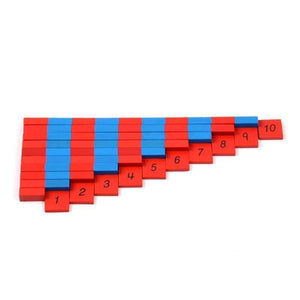 Planet Gates Baby Toy Small Numerical Rods Montessori Math Learning & Education Classic Wood Kids Toys Brinquedos Juguetes