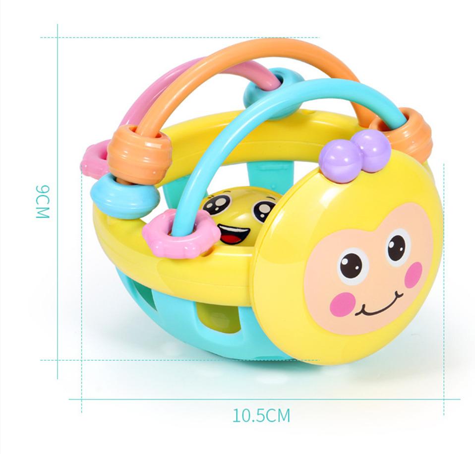 Planet Gates Baby Toys 0-12 Months climb Learning Baby Rattle Activity Ball Rattles Educational Toys For Baby Grasping Ball Puzzle