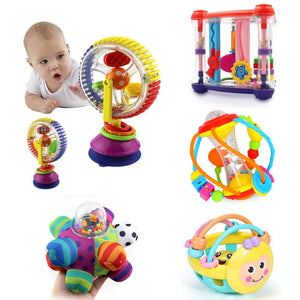 Planet Gates Baby Toys 0-12 Months climb Learning Baby Rattle Activity Ball Rattles Educational Toys For Baby Grasping Ball Puzzle