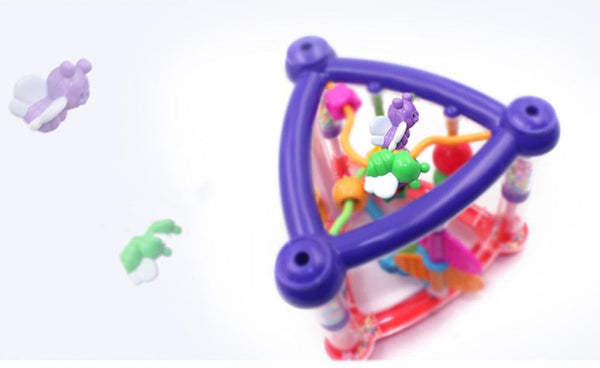 Planet Gates Baby Toys 0-12 Months climb Learning Baby Rattle Activity Ball Rattles Educational Toys For Baby Grasping Ball Puzzle