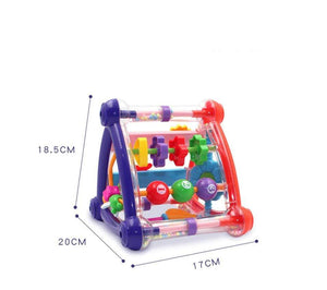 Planet Gates Baby Toys 0-12 Months climb Learning Baby Rattle Activity Ball Rattles Educational Toys For Baby Grasping Ball Puzzle