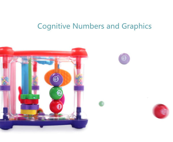 Planet Gates Baby Toys 0-12 Months climb Learning Baby Rattle Activity Ball Rattles Educational Toys For Baby Grasping Ball Puzzle