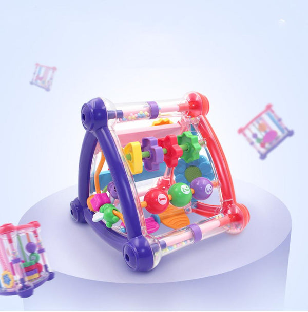 Planet Gates Baby Toys 0-12 Months climb Learning Baby Rattle Activity Ball Rattles Educational Toys For Baby Grasping Ball Puzzle