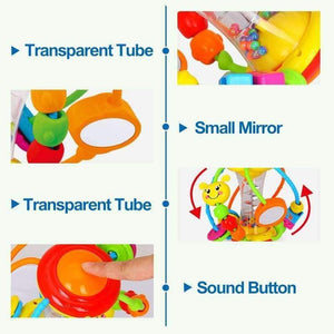 Planet Gates Baby Toys Ball 929 Baby Rattles Educational Toys for Babies Grasping Ball Puzzle Multifunction Bell Ball 0-18 Months