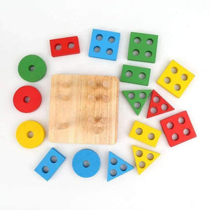 Planet Gates Baby Toys Educational Wooden Geometric Sorting Board Montessori Kids Educational Toys Building Puzzle Child Gift MU881855