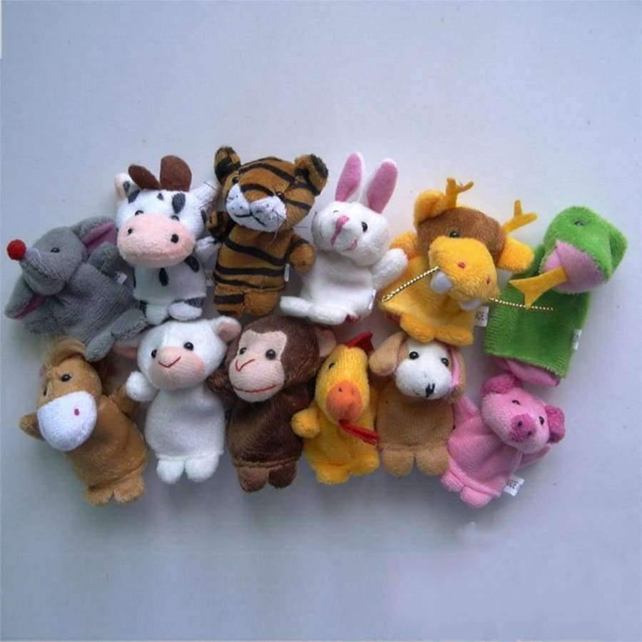 Planet Gates Baby Toys & Hobbie 12pcs/set models stuffed animal 12 zodiac animals finger Baby Stuffed Toys