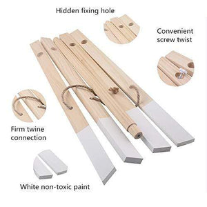 Planet Gates Baby Toys Wooden Play Gym Hanging Mobile Bed Holder Star Pendant Stroller Baby Toy Bell Wood Rattle Ring Newborn Educational Toy