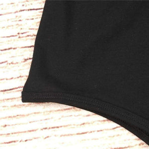 Planet Gates Backless long sleeve autumn bodysuit women  bandage fitness slim black jumpsuits bodysuits sexy hot bodycon overalls clothes