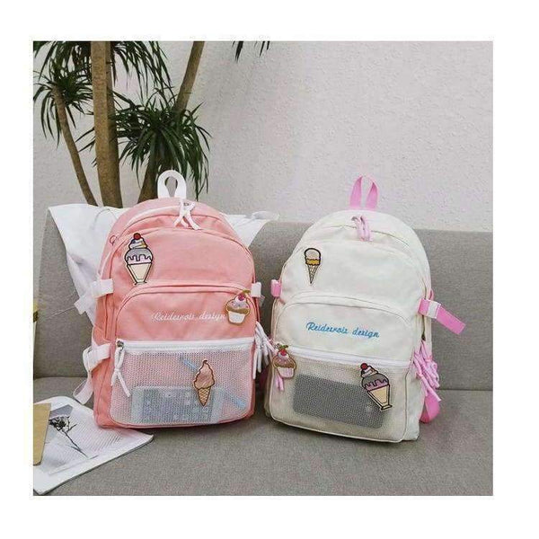 Planet Gates Backpack Korean version Harajuku High-capacity Campus Backpack Leisure Travel bag Student Schoolbag