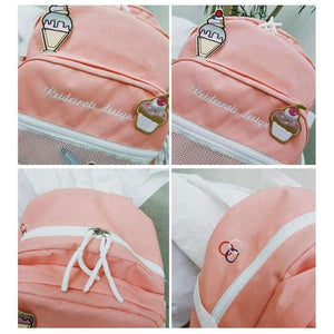 Planet Gates Backpack Korean version Harajuku High-capacity Campus Backpack Leisure Travel bag Student Schoolbag