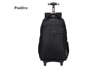 Planet Gates Backpacks with wheels Men Business Travel Trolley Bags luggage trolley Mochila Oxford Rolling Baggage Backpack bag
