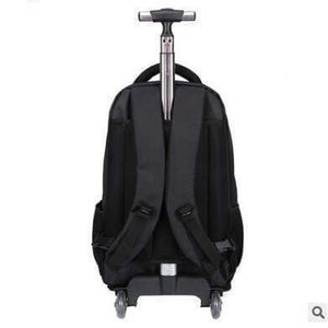 Planet Gates Backpacks with wheels Men Business Travel Trolley Bags luggage trolley Mochila Oxford Rolling Baggage Backpack bag